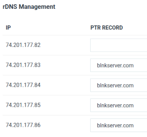 Reverse DNS